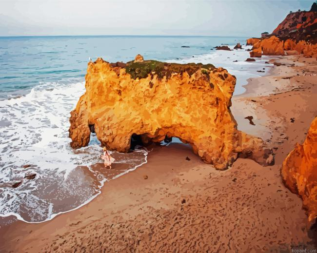 Malibu Beach California Painting By Numberss.png