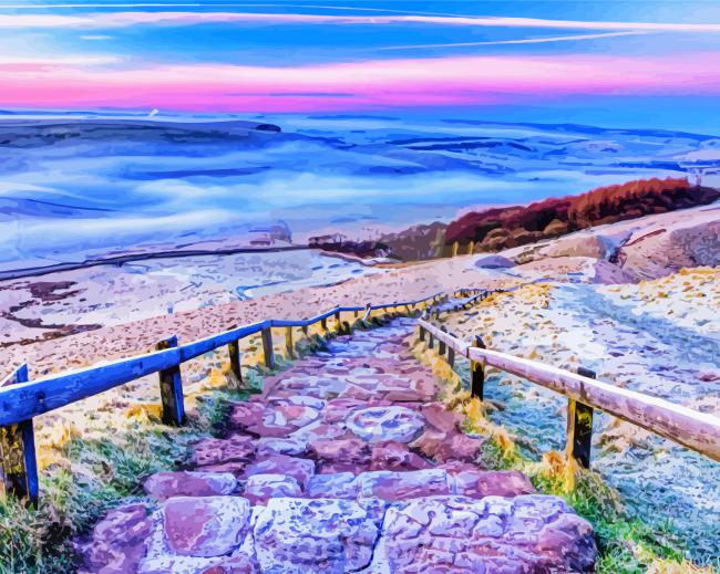 Mam Tor Hill Derbyshire Painting By Numberss.png