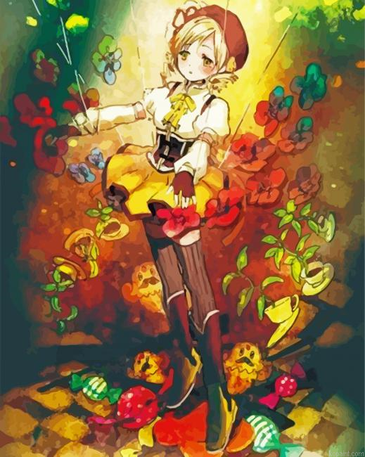 Mami Tomoe Madoka Painting By Numberss.png