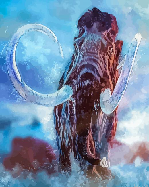 Mammoth Painting By Numberss.png