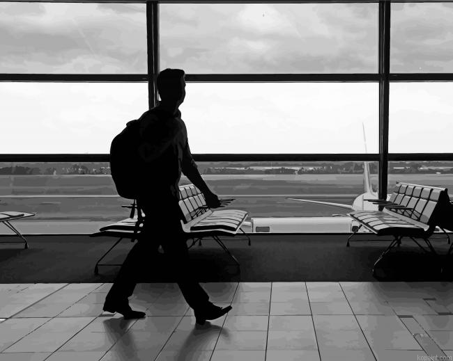 Man In The Airport Painting By Numberss.png