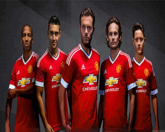 Manchester United Fc Painting By Numberss.png