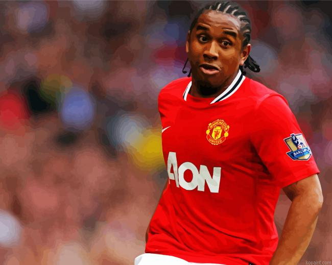 Manchester United Player Anderson Painting By Numberss.png