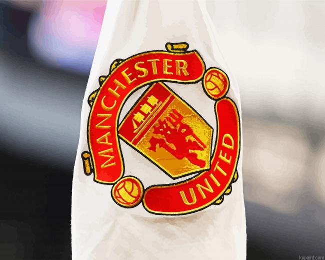 Manchester United Fc Logo Painting By Numberss.png