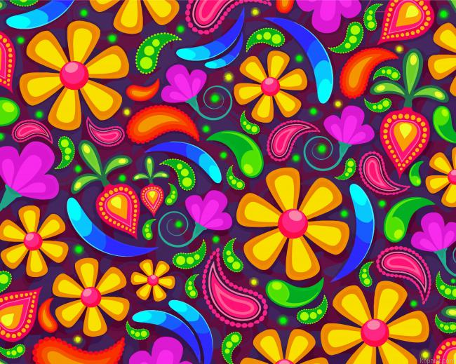 Mandala Flowers Art Paint By Numbers