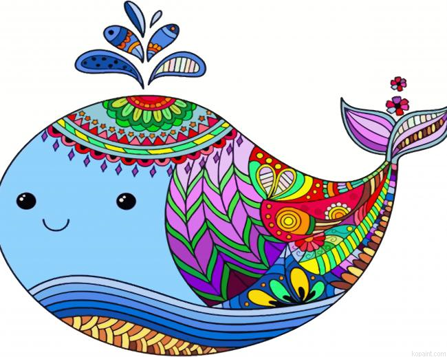Mandala Whale Painting By Numberss.png
