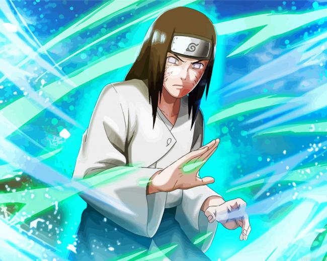Manga Anime Neji Paint By Numbers.png