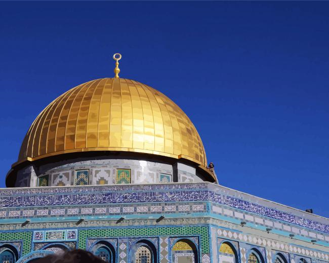 Manila Golden Mosque And Cultural Center Painting By Numberss.png