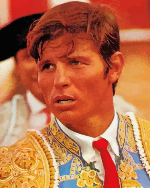 Manuel Benitez El Cordobes Spanish Bullfighter Painting By Numberss.png