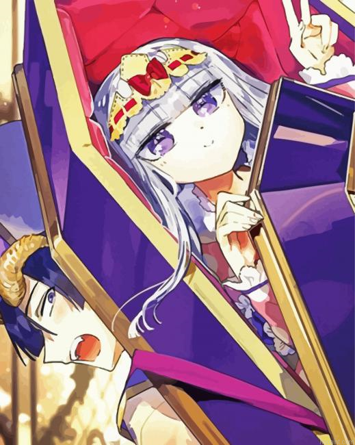 Maoujou De Oyasumi Anime Painting By Numberss.png