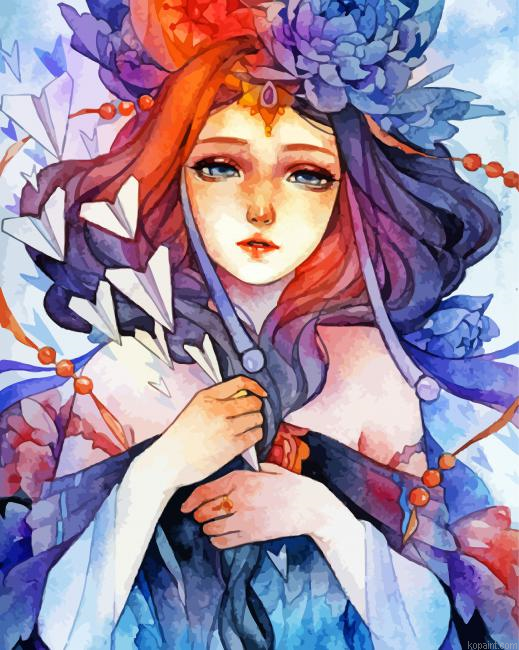 Margaret Morales Violet Letters Painting By Numberss.png