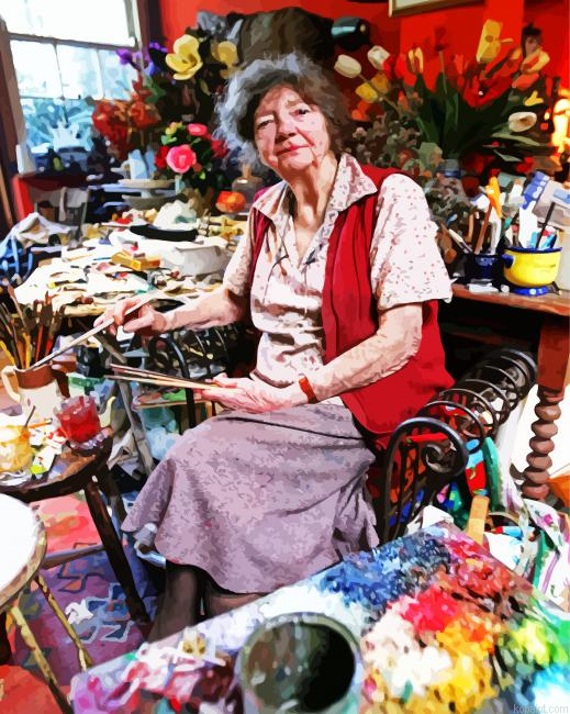 Margaret Olley Paint By Numbers