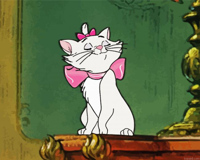 Marie Aristocats Painting By Numberss.png