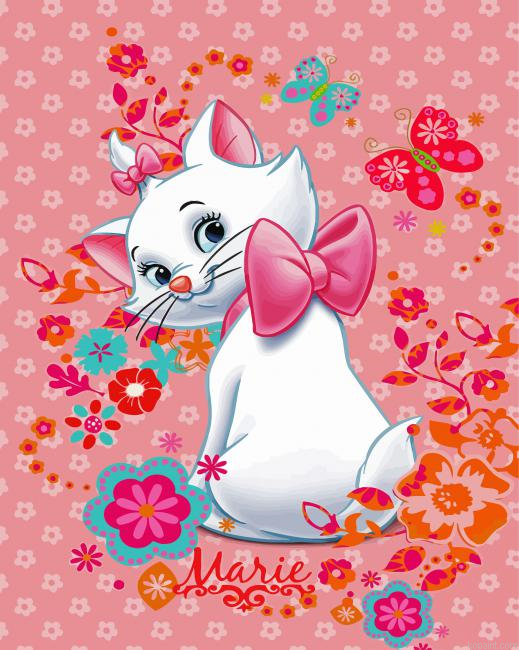 Marie Cat Painting By Numberss.png