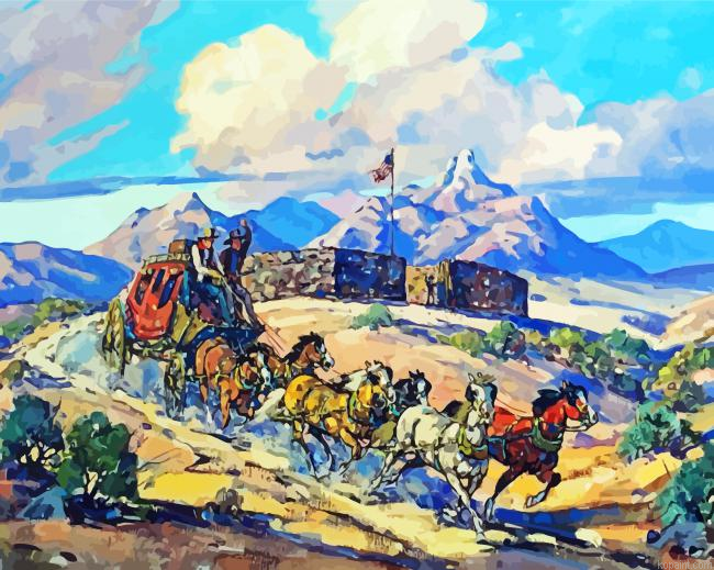 Marjorie Reed Butterfield Stage Coach Painting By Numberss.png