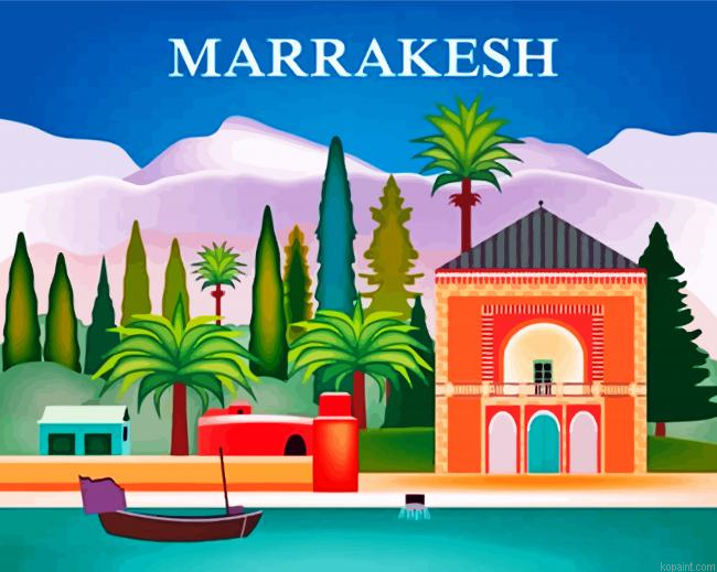 Marrakesh Morocco Painting By Numberss.png