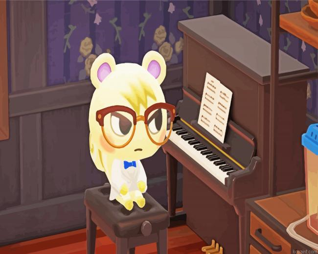 Marshal Animal Crossing Paint By Numbers