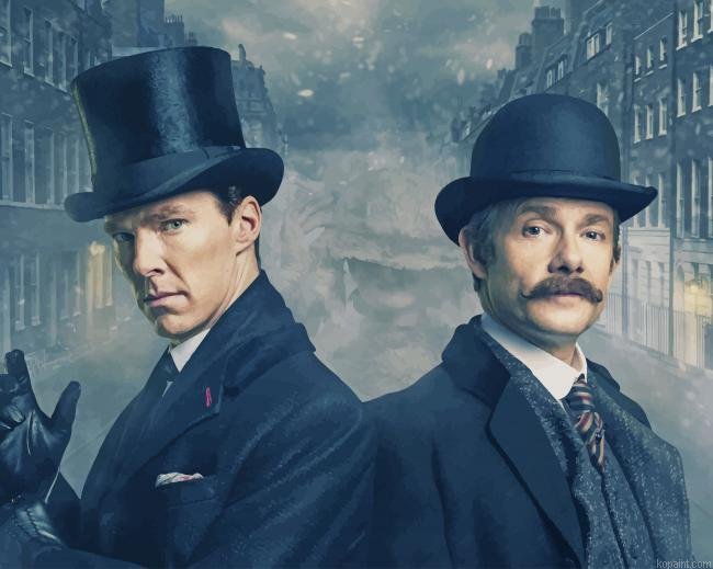 Martin And Benedict The Abominable Bride Painting By Numberss.png