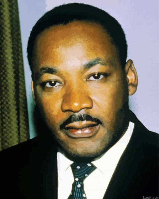 Martin Luther King Jr Illustration Painting By Numberss.png