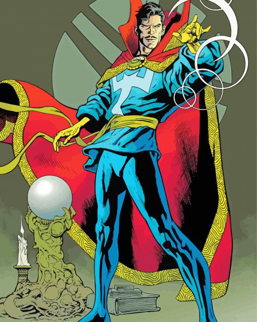 Marvel Doctor Strange Paint By Numbers
