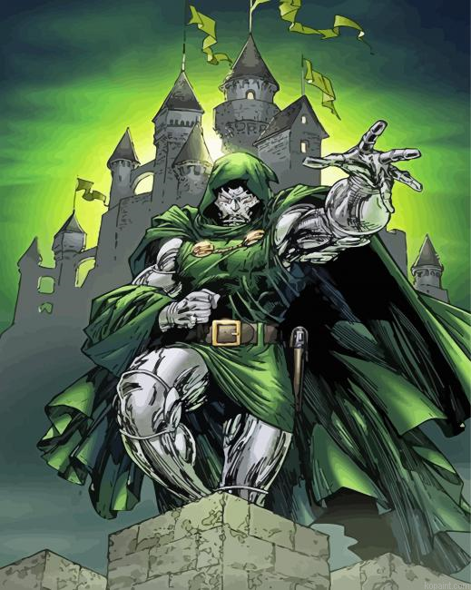 Marvel Dr Doom Painting By Numberss.png
