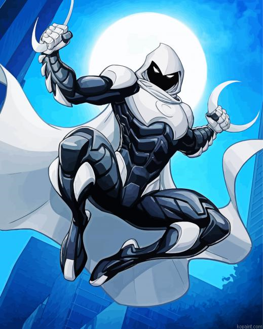 Marvel Moon Knight Hero Painting By Numberss.png