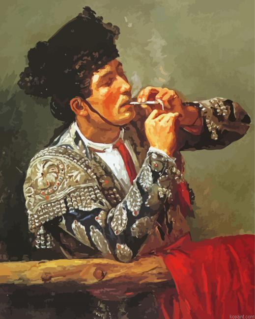 Mary Cassatt After The Bullfight Paint By Numbers