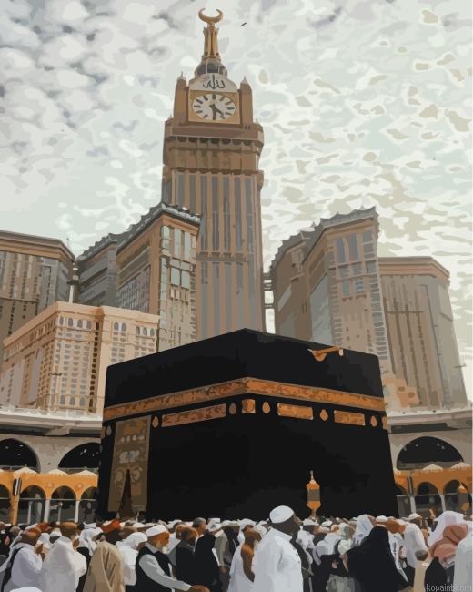 Masjid Al Haram Paint By Numbers