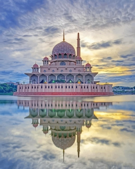 Masjid Putra Malaysia New Painting By Numberss.png