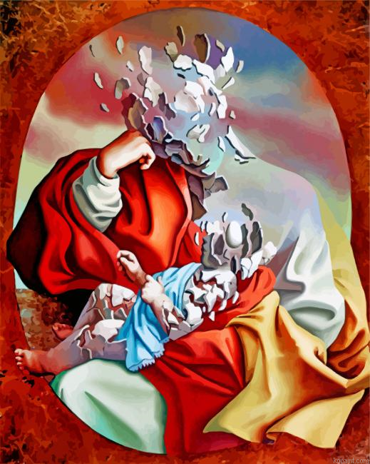 Matrrnidad Renacentista Painting By Numberss.png