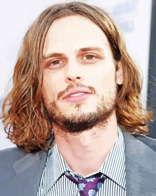 Matthew Gray Gubler Paint By Numbers