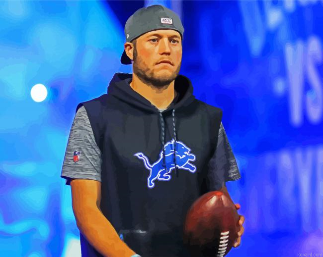 Matthew Stafford Footballer Painting By Numberss.png