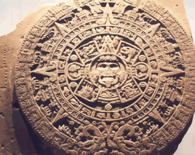 Mayan Calendar Stone Painting By Numberss.png