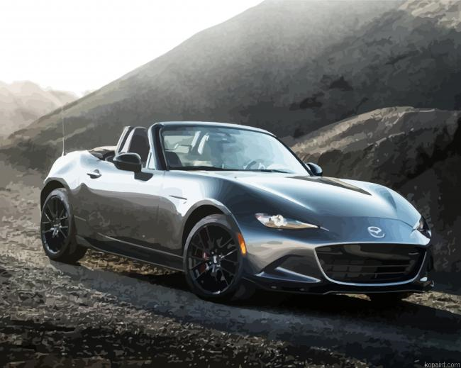 Mazda Mx5 Sport Car Painting By Numberss.png
