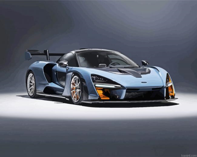 Mclaren Sport Car Painting By Numberss.png