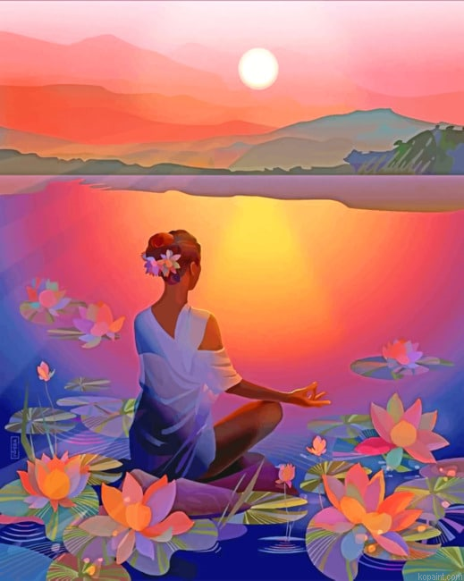 Meditation Vibes Women Painting By Numberss.png