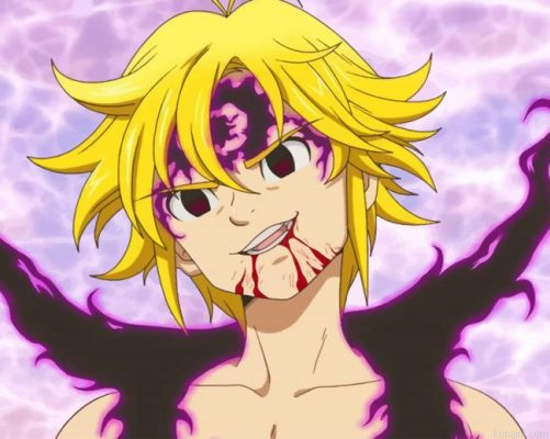 Meliodas Assault Mode Painting By Numberss.png