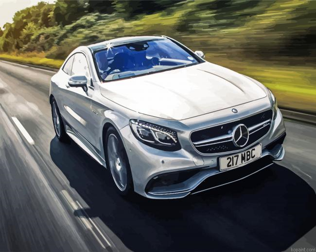 Mercedes Amg S63 Car Painting By Numberss.png