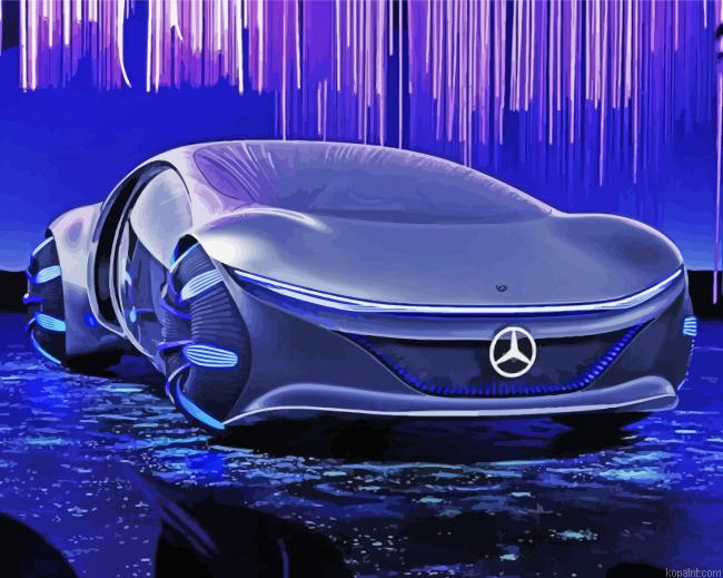 Mercedes Avtr Painting By Numberss.png