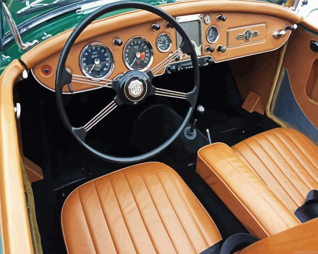 Mg Car Inside Painting By Numberss.png