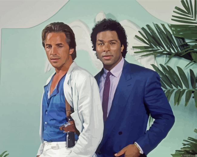 Miami Vice James And Ricardo Painting By Numberss.png