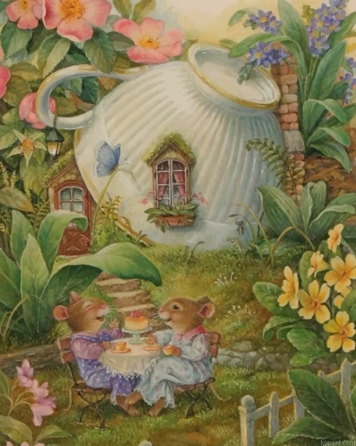 Mice Couple New Painting By Numberss.png