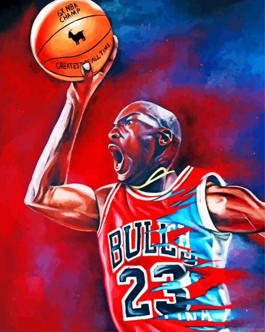 Michael Jordan The Goat Painting By Numberss.png
