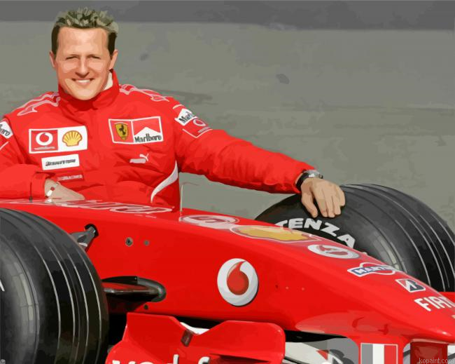 Michael Schumacher Painting By Numberss.png