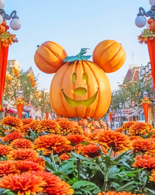 Mickey Pumpkin New Painting By Numberss.png