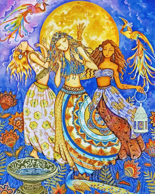 Midsummer Celebration Paint By Numbers