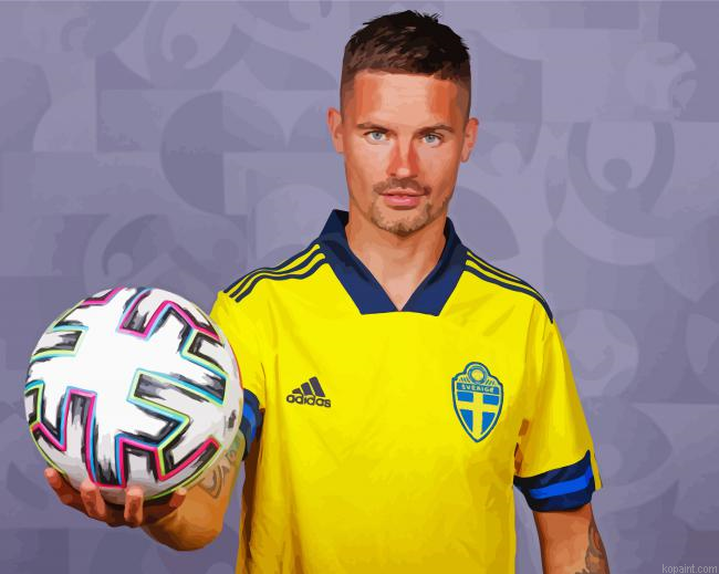 Mikael Lustig Footballer Painting By Numberss.png