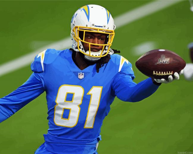 Mike Williams La Chargers Painting By Numberss.png
