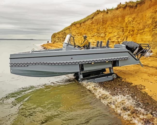 Military Boat Painting By Numberss.png