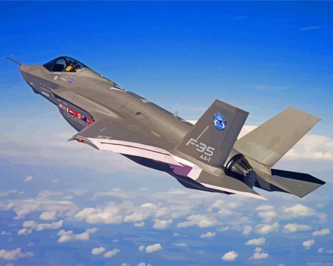 Military F35 Je Painting By Numberss.png